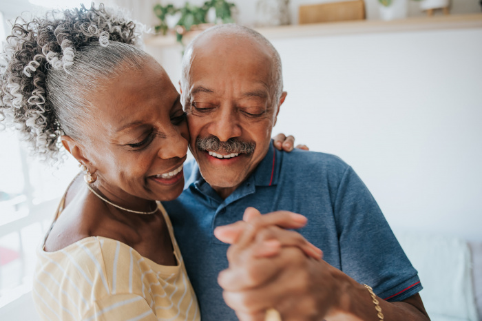 Retired couple