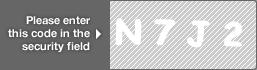 captcha code for visual authentication  letter N number 7 letter J number 2