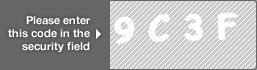 captcha code for visual authentication  number 9 letter C number 3 letter F