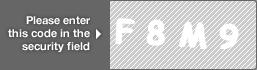 captcha code for visual authentication  letter F number 8 letter M number 9