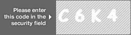 captcha code for visual authentication  letter C number 6 letter K number 4