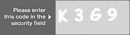 captcha code for visual authentication  letter K number 3 letter G number 9
