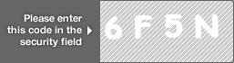 captcha code for visual authentication  number 6 letter F number 5 letter N