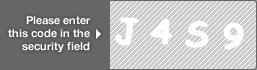 captcha code for visual authentication  letter J number 4 letter S number 9