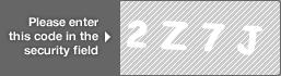 captcha code for visual authentication  number 2 letter Z number 7 letter J
