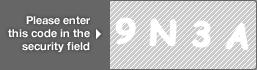 captcha code for visual authentication  number 9 letter N number 3 letter A