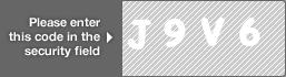 captcha code for visual authentication  letter J number 9 letter V number 6