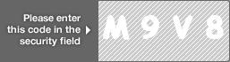 captcha code for visual authentication  letter M number 9 letter V number 8