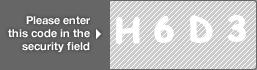 captcha code for visual authentication  letter H number 6 letter D number 3