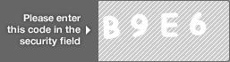 captcha code for visual authentication  letter B number 9 letter E number 6