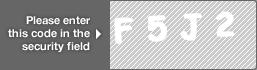 captcha code for visual authentication  letter F number 5 letter J number 2