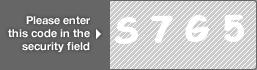 captcha code for visual authentication  letter S number 7 letter G number 5