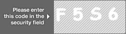 captcha code for visual authentication  letter F number 5 letter S number 6