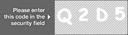 captcha code for visual authentication  letter Q number 2 letter D number 5