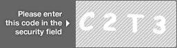 captcha code for visual authentication  letter C number 2 letter T number 3