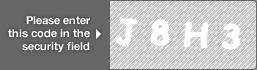captcha code for visual authentication  letter J number 8 letter H number 3