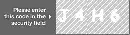 captcha code for visual authentication  letter J number 4 letter H number 6